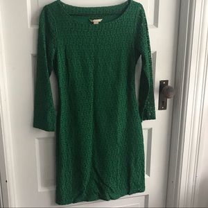 Banana Republic size 2 green dress